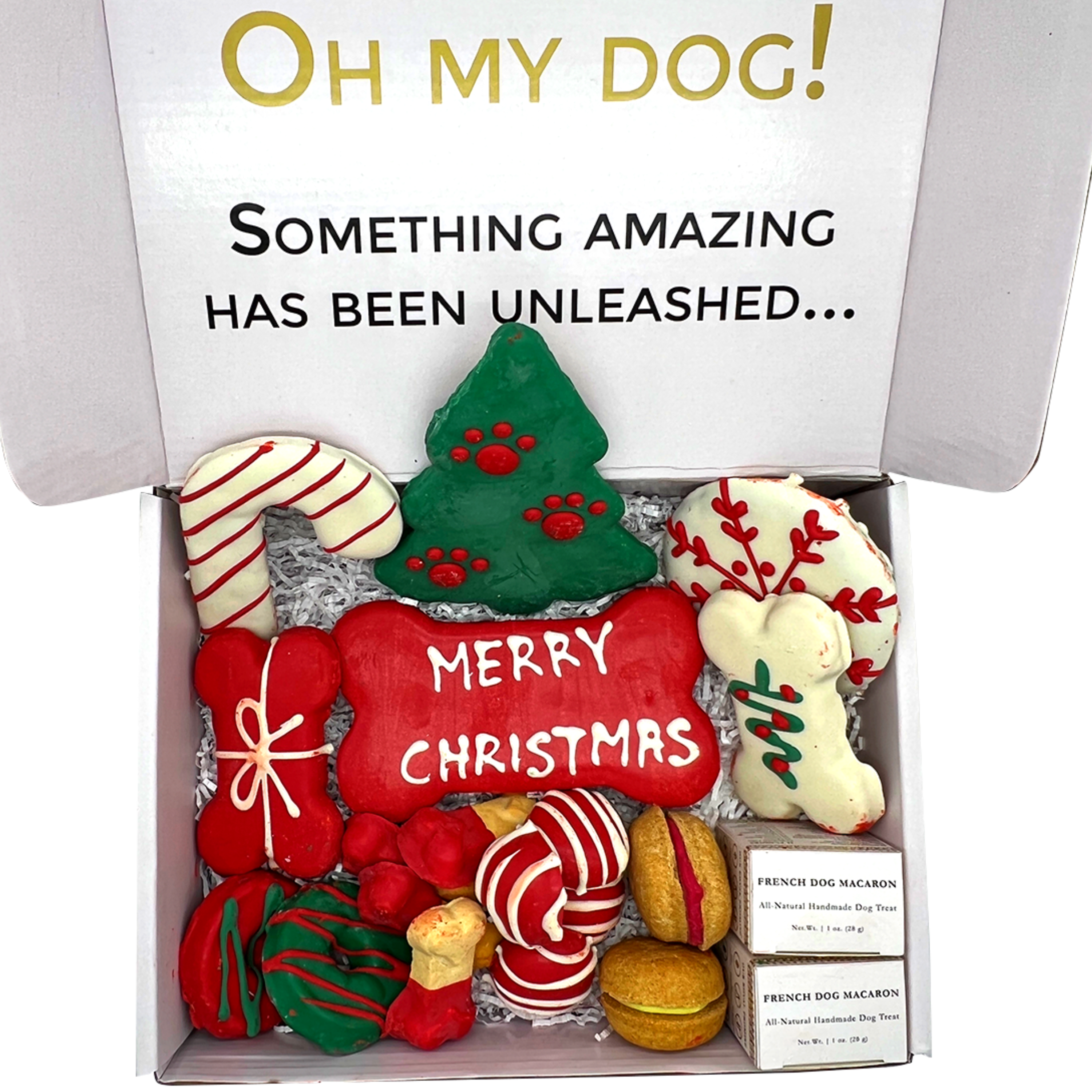 Bonne et Filou - Wholesale Pet Treats - Dog - Christmas Dog Treats Box | Holiday Unique Themed Gift Box2