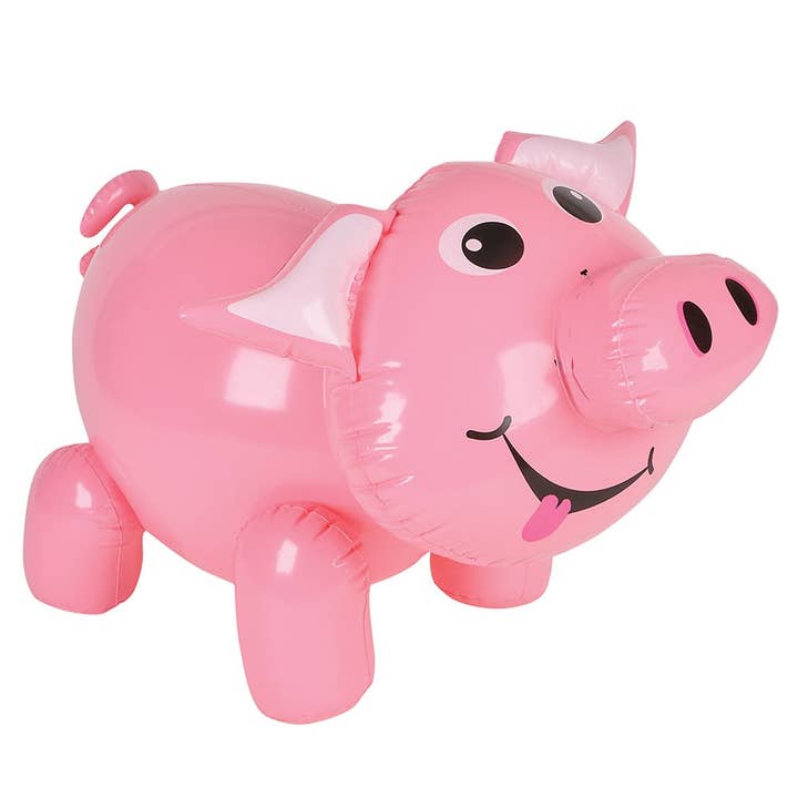 La Luna Bella - Toys - Vendita all'ingrosso Giocattolo gonfiabile - Bambini e neonati - Giocattolo gonfiabile PIG INFLATE LLB da 24"