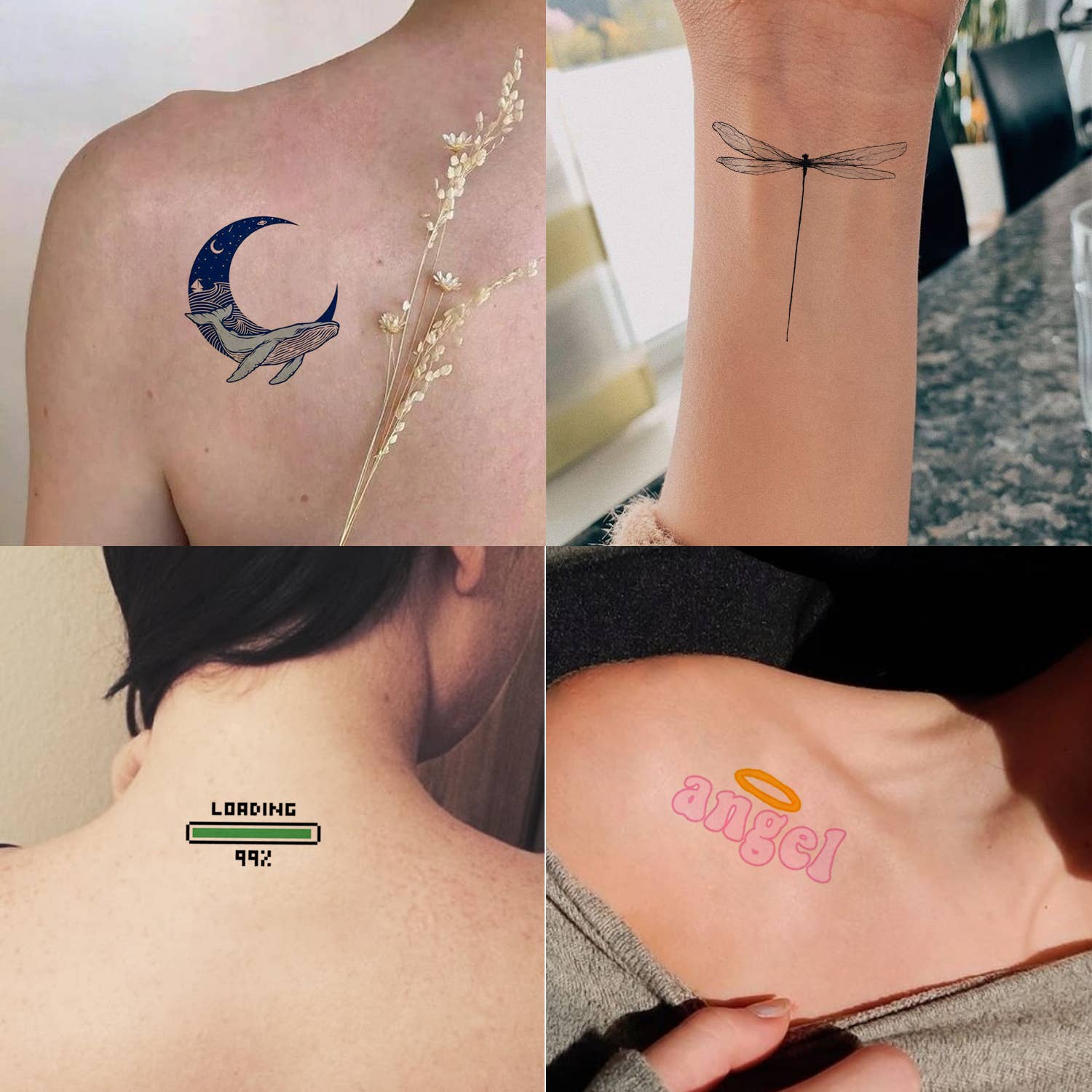 Awaken - Wholesale Temporary Tattoo - AWAKEN Temporary Colored Tattoos JT-CL3