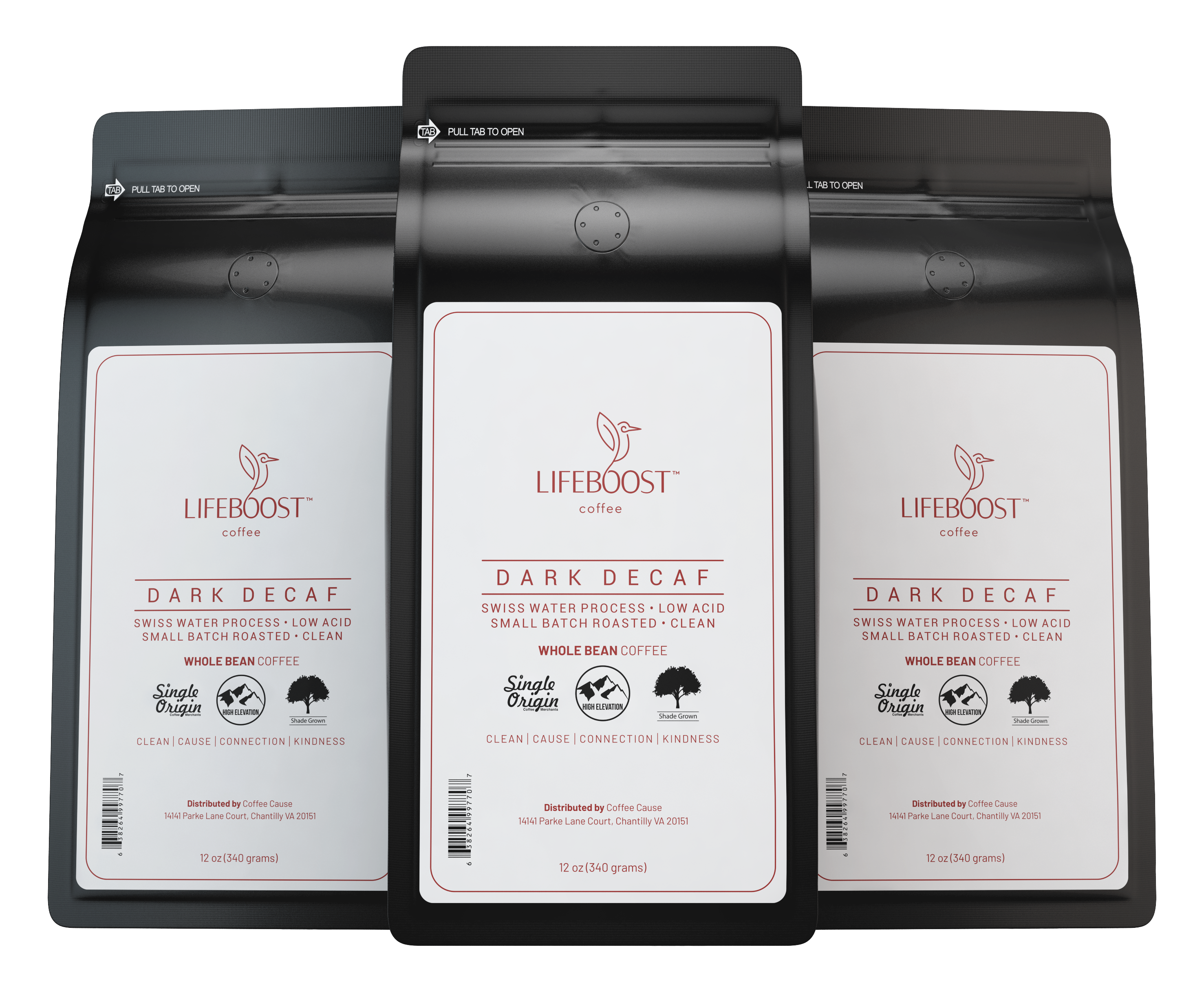Lifeboost Coffee - Wholesale Coffee Beans - Dark Roast Decaf1