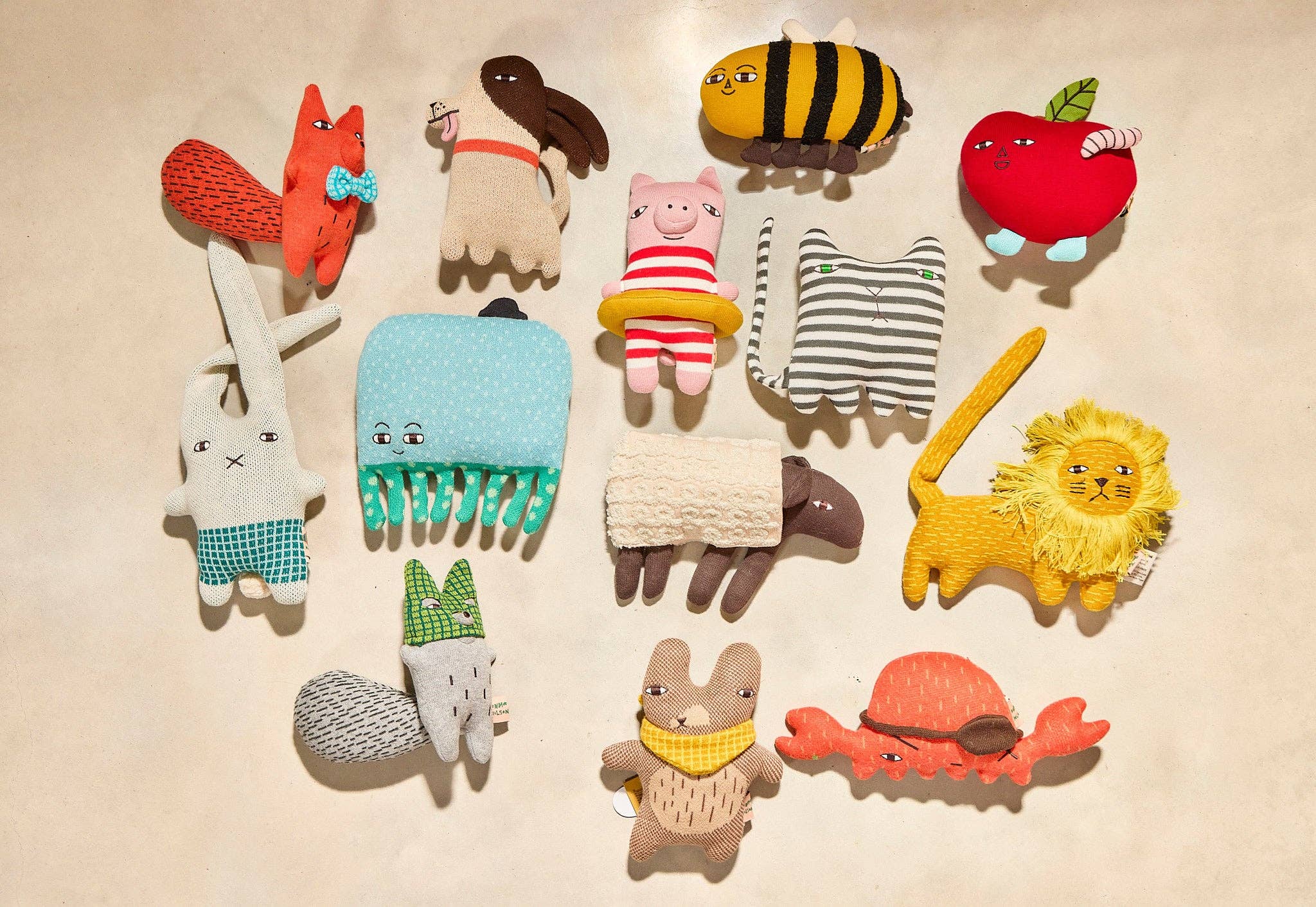 Donna Wilson - Wholesale Stuffed/Plush Toy - Kids & Baby - Teeny Ted - Cotton Wee One4