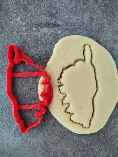 Korsika Ausstecher - Einfache Kontur für den Großhandel von 3Dkoupe