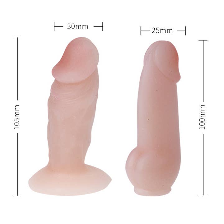 Kinky Pleasure - Wholesale Sex Toy - Baile Jessica Strap On Set 10.5 Cm Flexible Dildo Dia 2.5 Cm