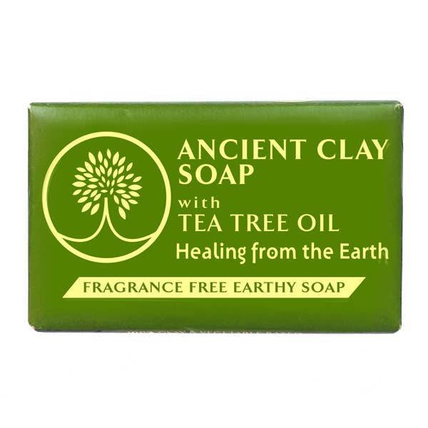 Ancient Clay Soap - Tea Tree Oil 6 oz 100% Natural for wholesale by Zion Health