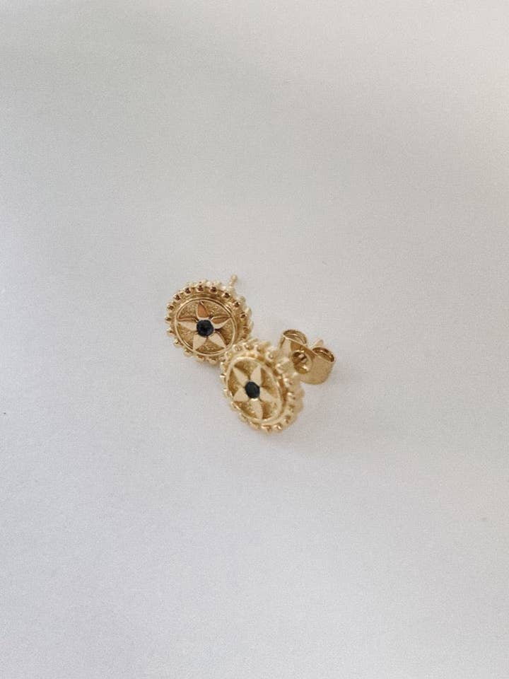 Canang Black earrings for wholesale by MAMOJA