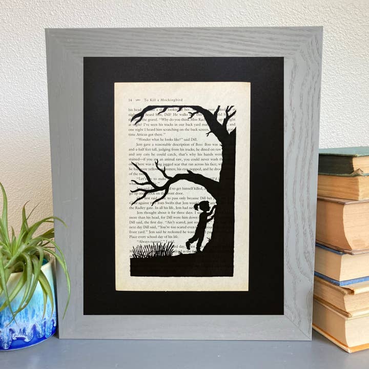 To Kill A Mockingbird: Scout for wholesale by Book Page Art