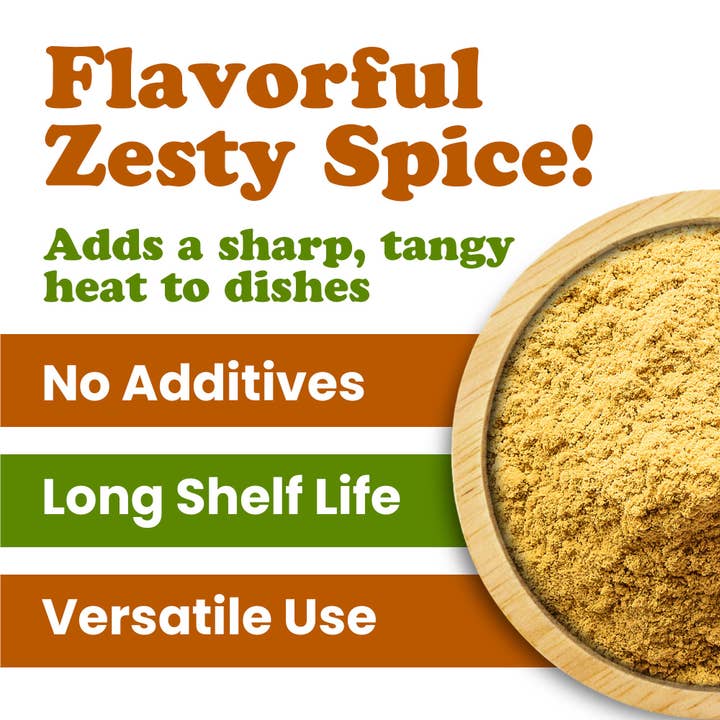 Food To Live - Wholesale Dried Spice - Organic Ground Mustard Seeds – All-Natural, Vegan Spice for Flavorful Cooking and Seasoning, Non-GMO, Kosher, Bulk – by Food to Live