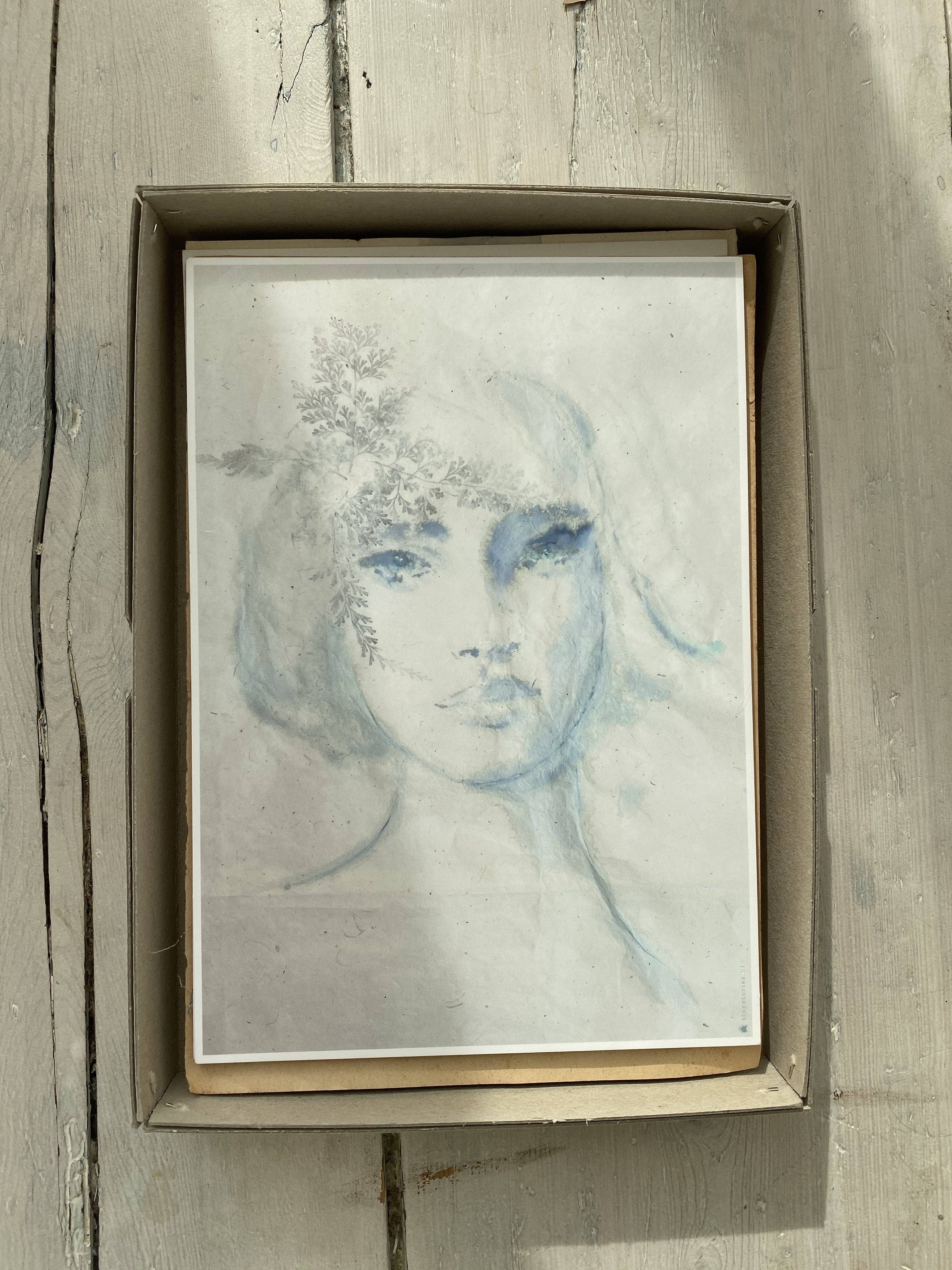 tinystories - Wholesale Postcard - Art Card "Fleurs Sauvage"0