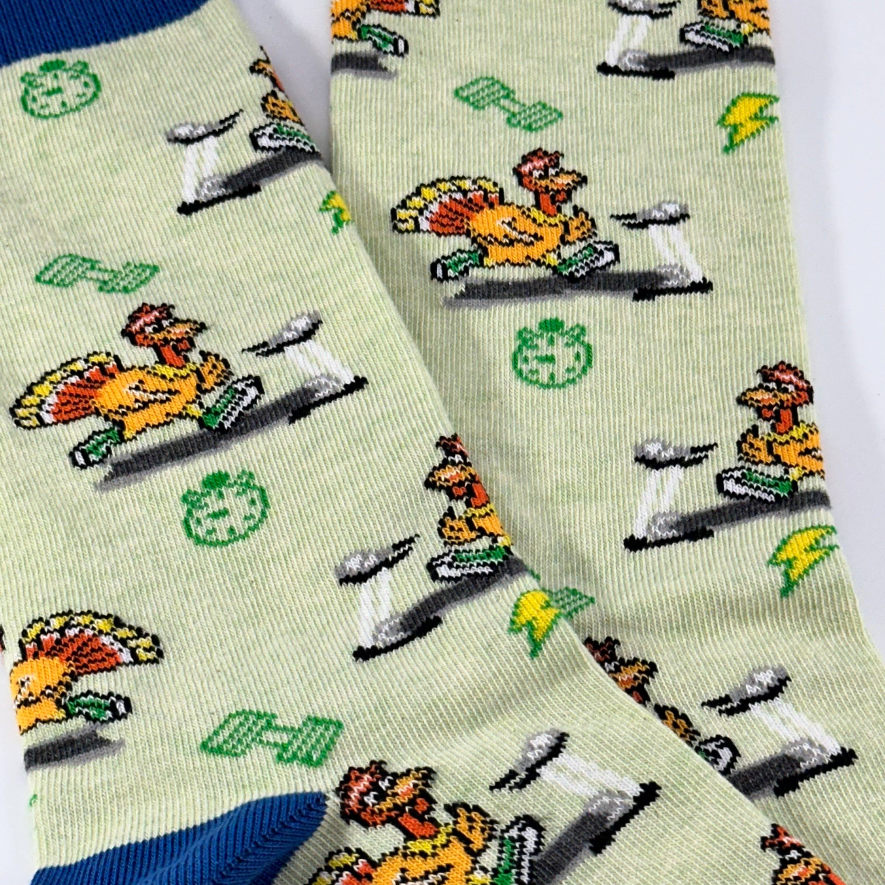 Sock Panda - Wholesale Socks - Unisex - Running Turkey Socks from the Sock Panda (Adult Large) - Turkey Trot2