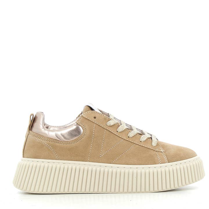 Hodea Sneakers Rosanna äkta läder Beige för wholesale av HODEA