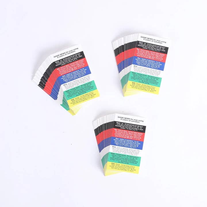 Swanson Christian Products - Wholesale Religious Card - Plan of Salvation Cards - 100 Pack - 2x3.5in4