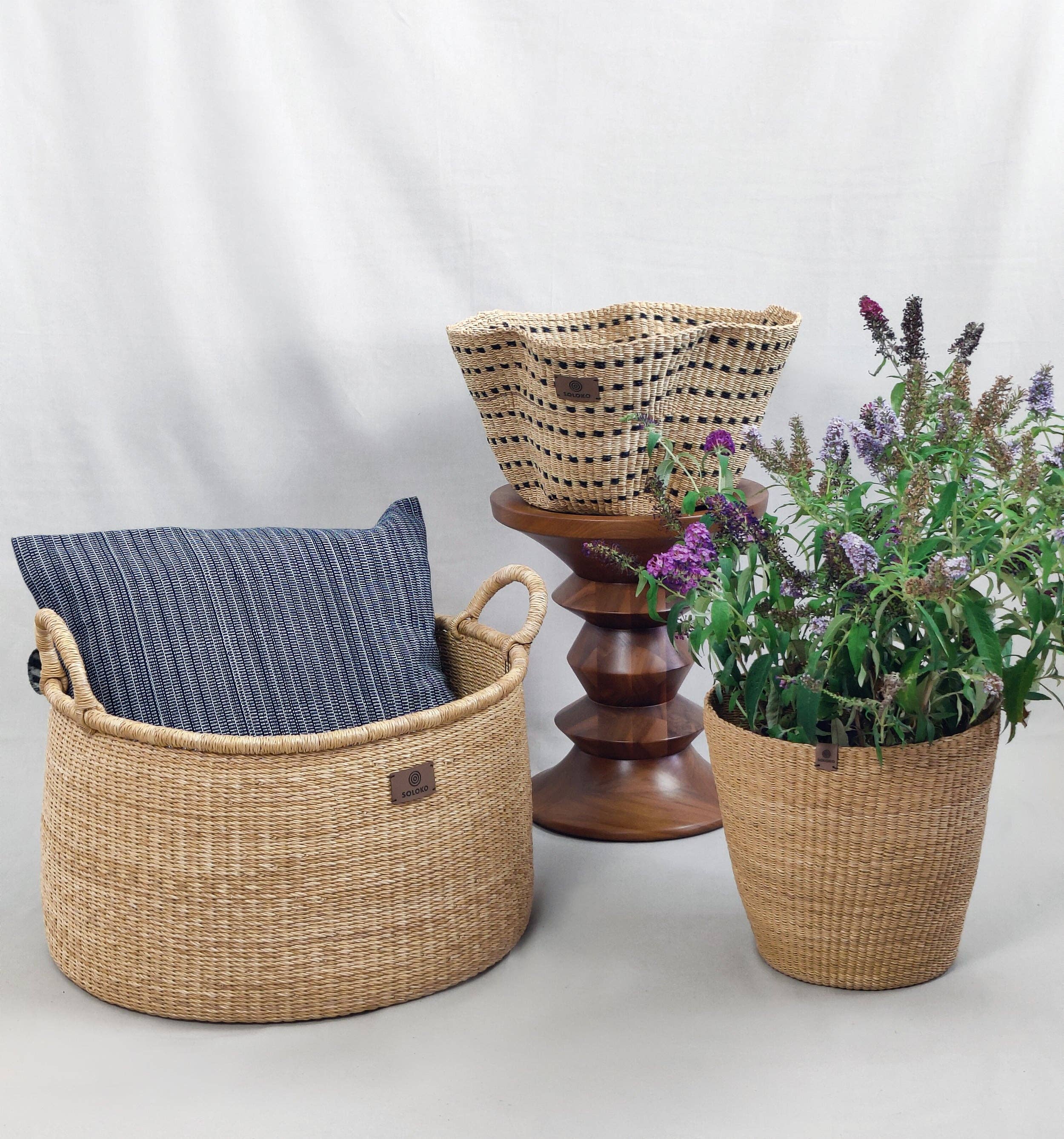 SOLOKO - Wholesale Basket - Woven Basket | Storage Basket | Handmade Floor Basket3