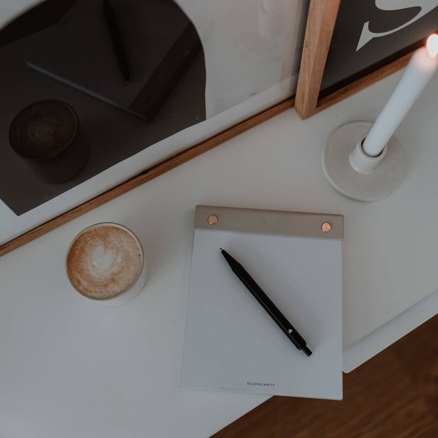 Eulenschnitt – Großhandel Stift – Kugelschreiber schwarz Herz (VE = 10 Stk)1