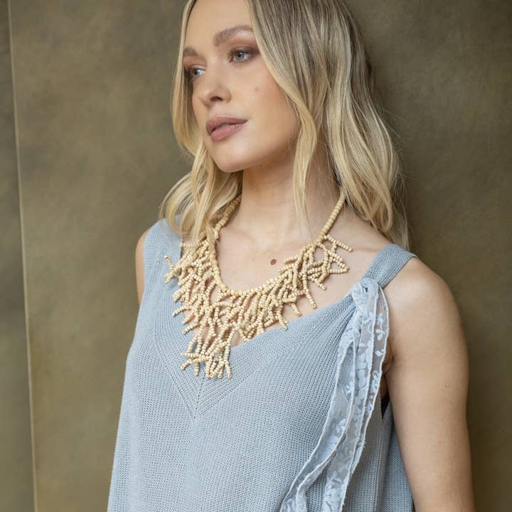 Coral Necklace for wholesale by Chez Moi