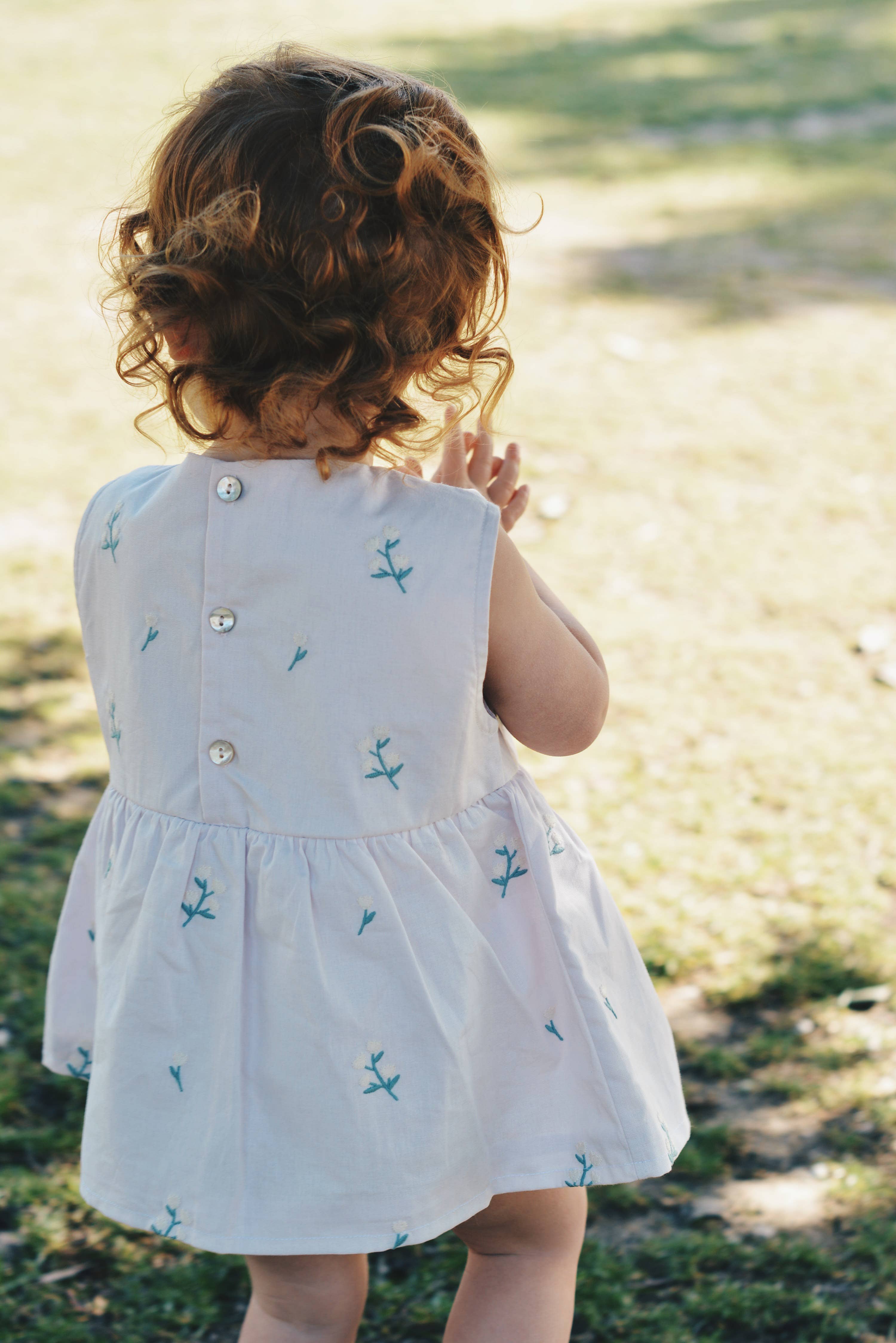 Eli & Nev (we cover U.S. import duties) - Wholesale Jumpsuit - Baby - Baby Flower Embroidered Romper 100% Cotton OEKO-TEX5