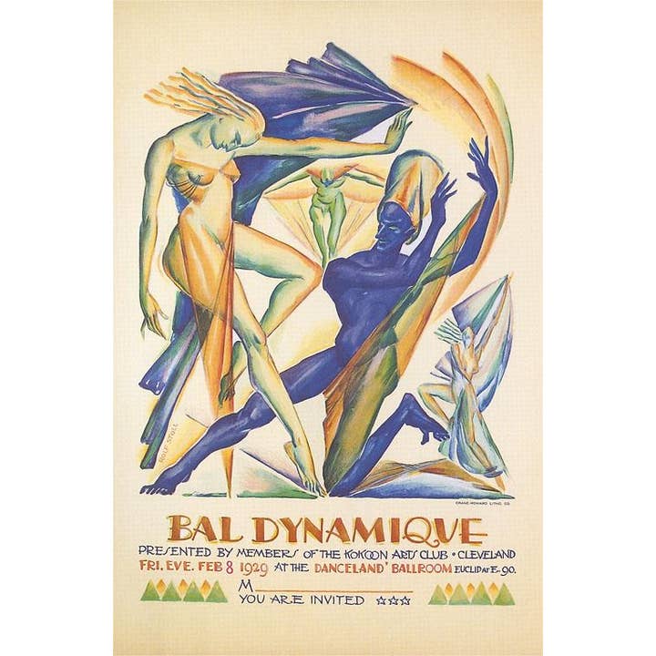 Invitación al Concierto de Danza Moderna Magnet PO-103 para venta al por mayor de Found Image Press