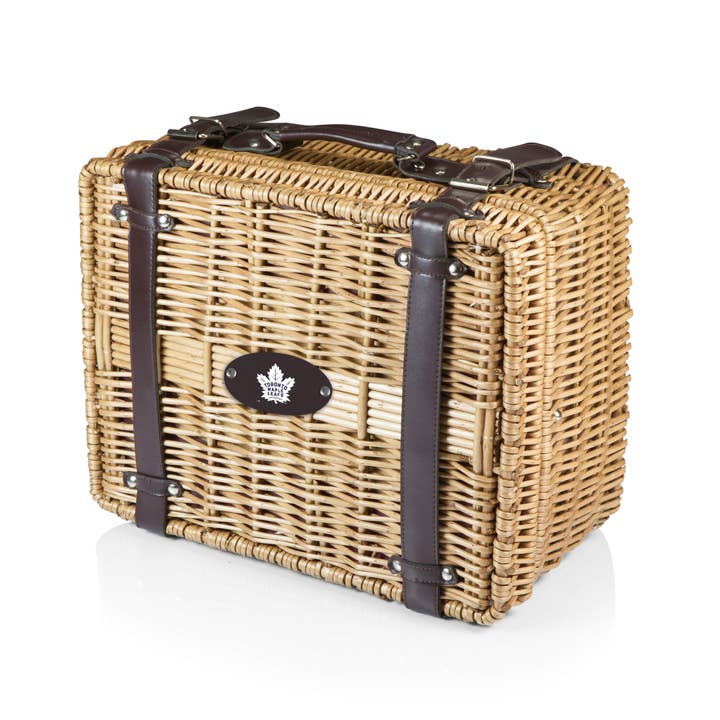 Black with Brown Accents Toronto Maple Leafs NHL Champion Baskets for wholesale on Faire