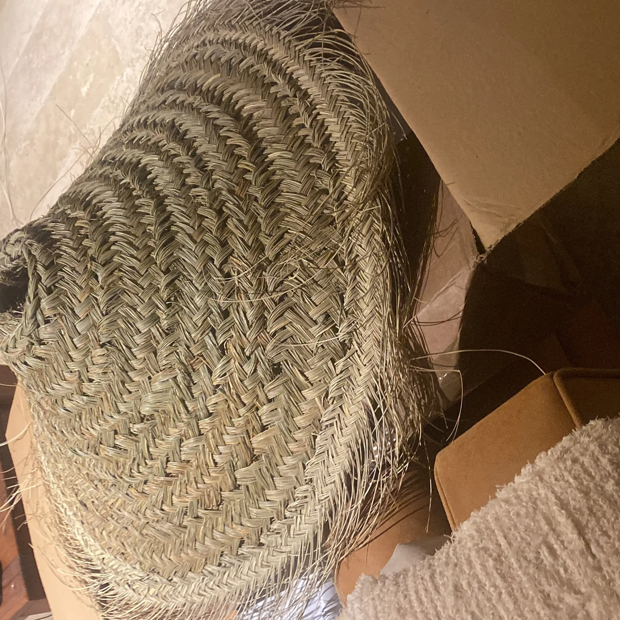 Moroccan Natural bazaar – Candeeiro/lâmpada suspensa por atacado – Luminária pendente de vime em forma de guarda-sol9