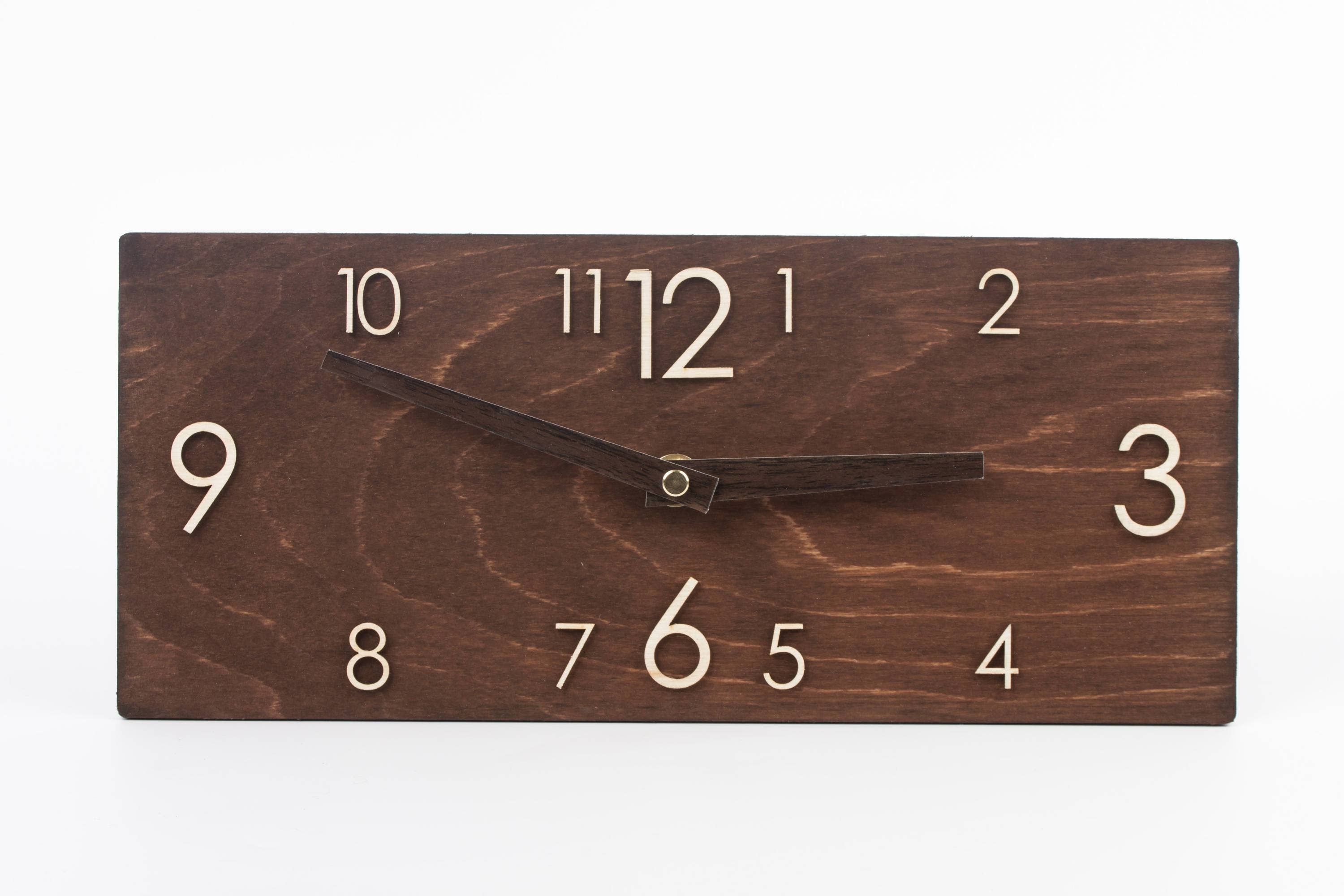 Wholesale Dark Cherry Wood Porthole Clock for your store - Faire