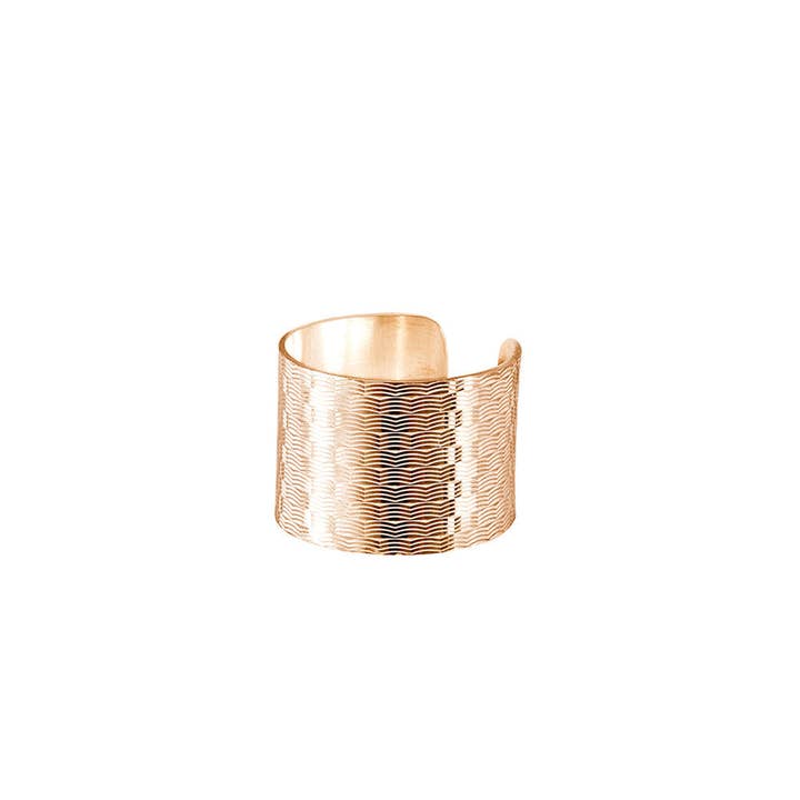 COCii JEWELRY – Engroshandel Båndring – Bred ring guillocheret2
