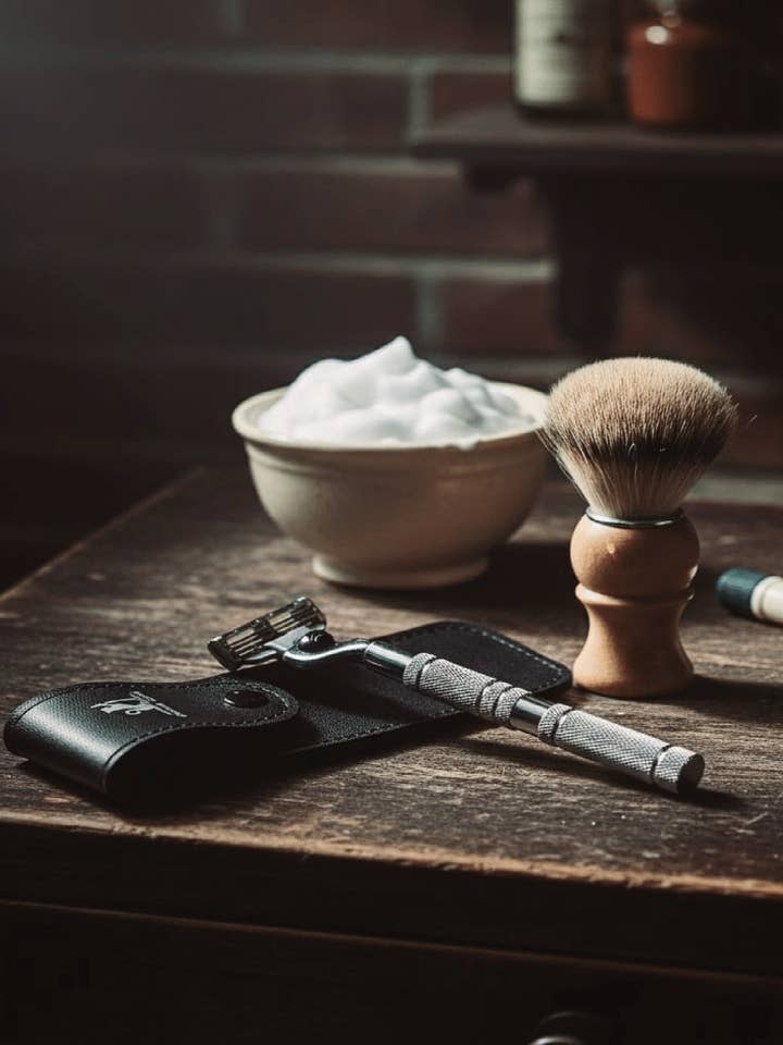 Maquinilla de afeitar compatible con Sword Edge Mach 3 modelo Holmer para venta al por mayor de Sword Edge