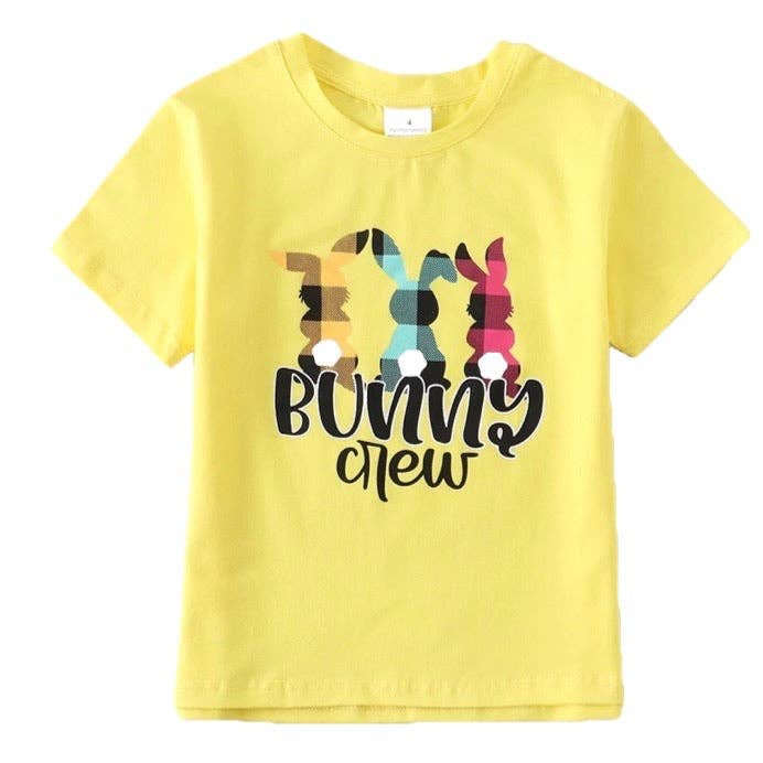 Camiseta Bunny Crew para venta al por mayor de Honey Beez Boutique