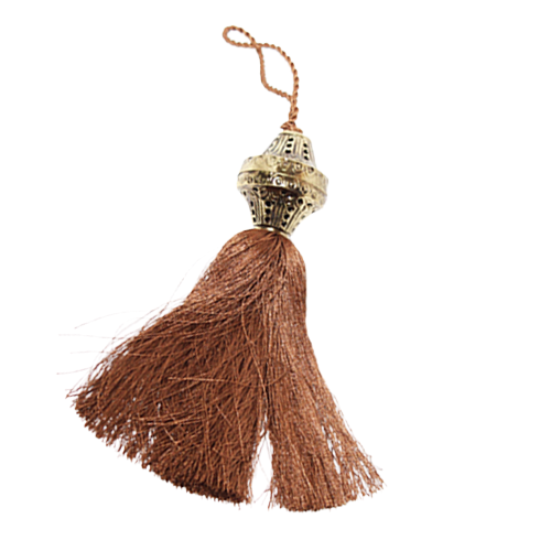 SmithHönig - Wholesale Decorative Tassel/Wall Drop - Brass Top Silk Tassel - Thatch0