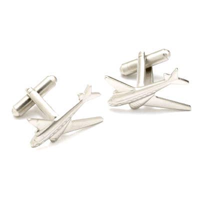 Flugzeug-Manschettenknöpfe für den Großhandel von Cufflinks Depot