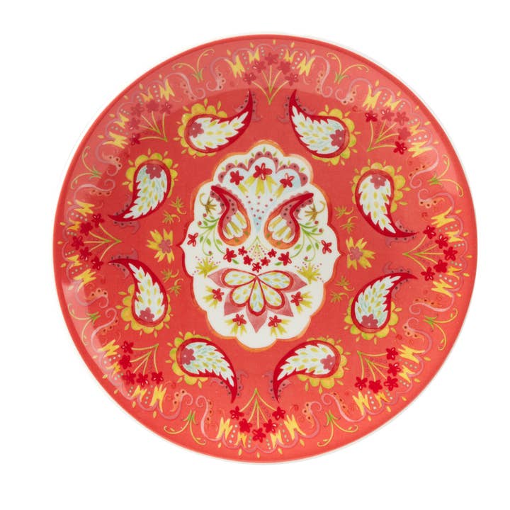 Certified International – wholesale Appetiser serveware – Francesca Canape Plate 6in 6 asst2
