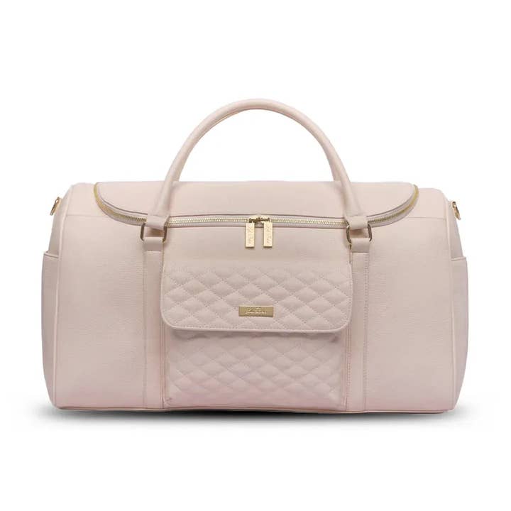 Weekender Travel Bag | Pastel Pink for wholesale by Luli Bebe