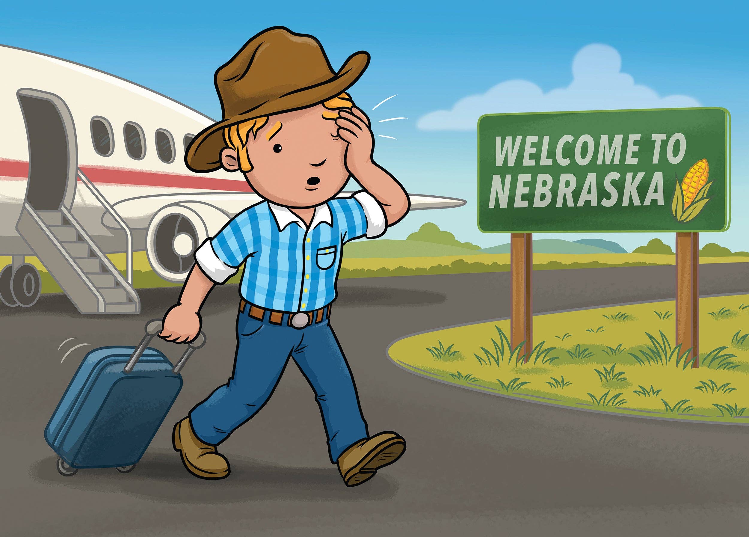 George the Farmer - Wholesale Pre-school book (3–5) - George the Farmer Kangaroo Cornfield2