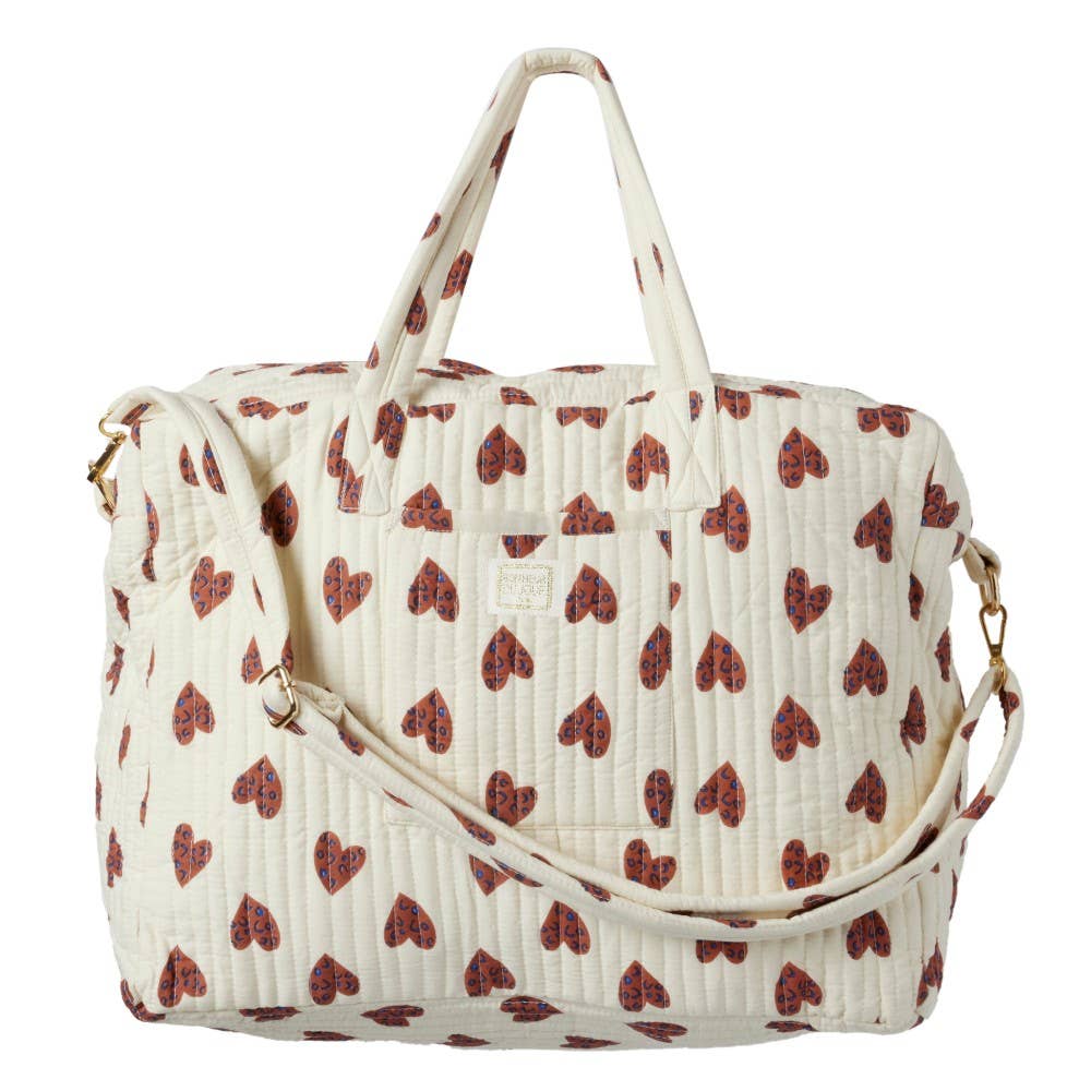 Bonheur du Jour - Wholesale Weekender Bag - Women's - Tote Bag - Wild Heart Ecru1