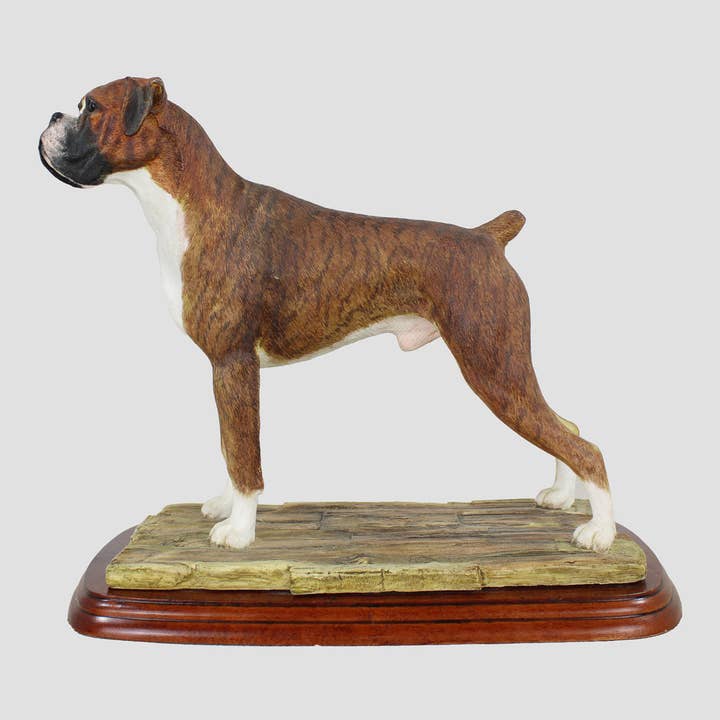 Boxer bringé Border Fine Arts Chien pour la vente par Grays 1922