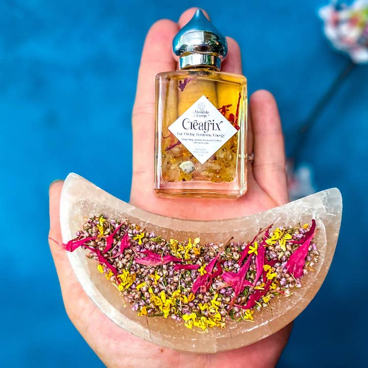 Mandala Gems - Wholesale Fragrance Oil - CREATRIX Natural Floral Perfume Oil for Divine Feminine Ener