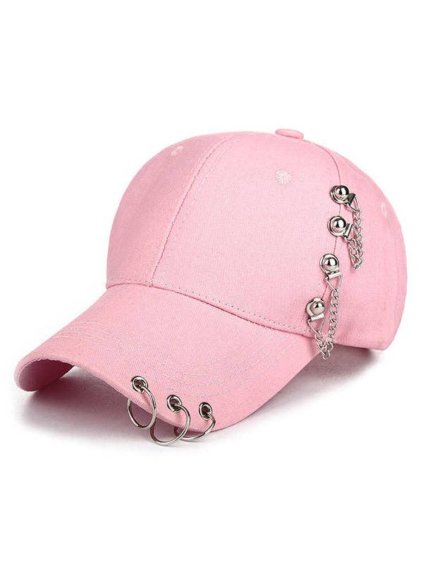 Sheer Trend - Wholesale Baseball Cap - Women's - Hip-Hop Style Metal Ring Cap6