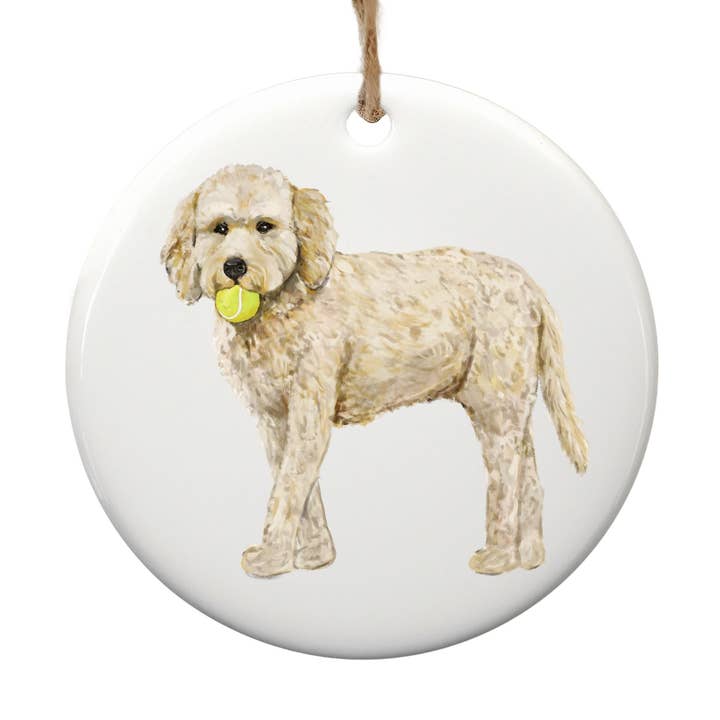 Labradoodle Keramikprydnad för wholesale av MerikaArt