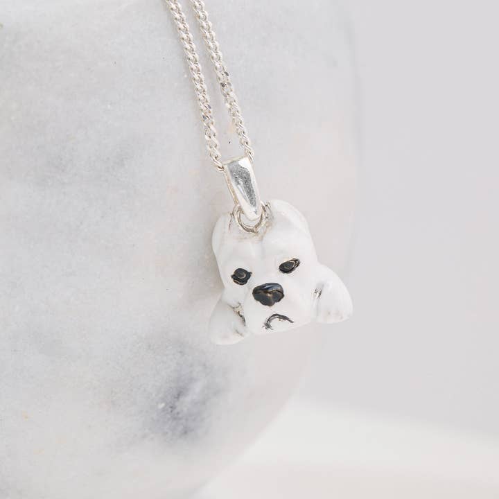 Charms + Dogo Argentino Personalized Silver Necklace and other Purchase Wholesale bigiotteria argento 925. Free Returns & Net 60 Terms on Faire trending on Faire.