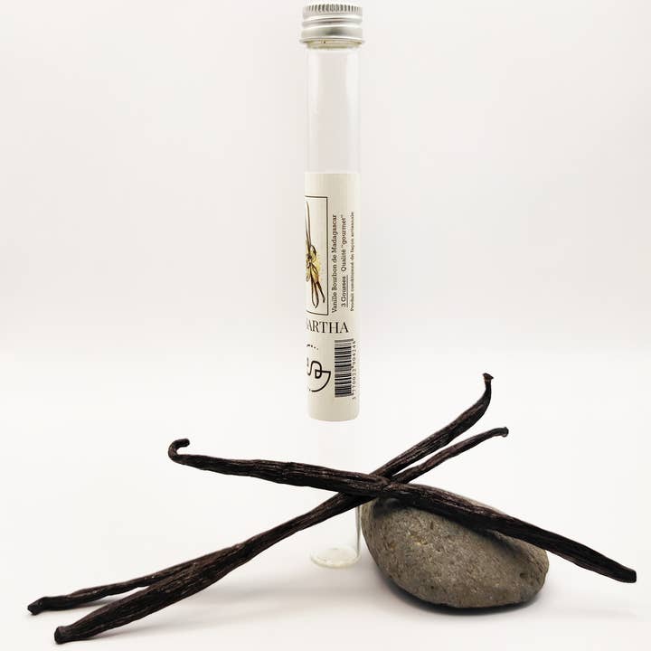 Bourbon Vanilla fra Madagaskar Gourmet Kvalitet Tre Pods for engroshandel hos Sartha