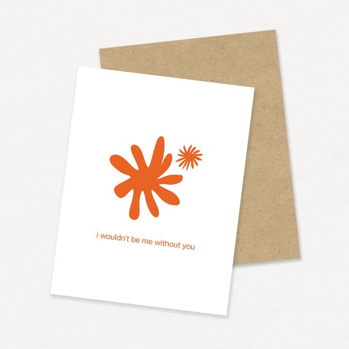 Je ne serais pas moi sans toi carte de vœux pour la vente par Gab Art & Design