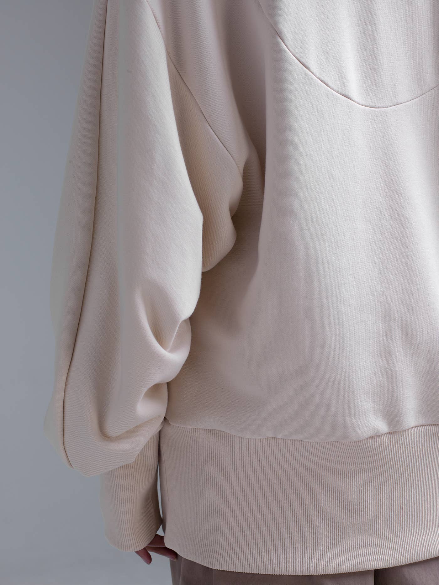 Lerz - Wholesale Sweatshirt - Women's - High Ribbed Oversized Sweatshirt2