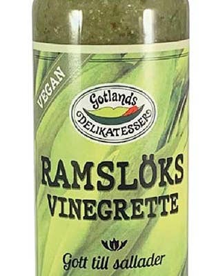 Ramslöksvinegrette 250ml eller 500ml (50cl) för wholesale av Överstekvarn Chili Gotland