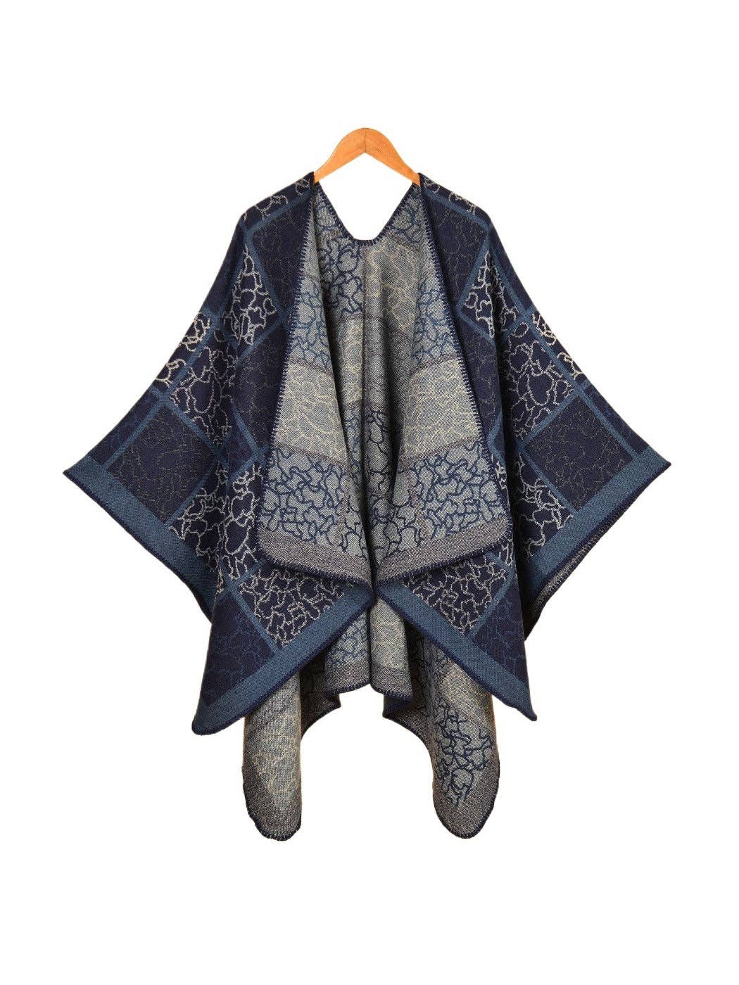 Funkyrel® Atzbranding Limited - Wholesale Scarf - Women's - Scarvii - Large Size Line Plaid Scarf Shawl0