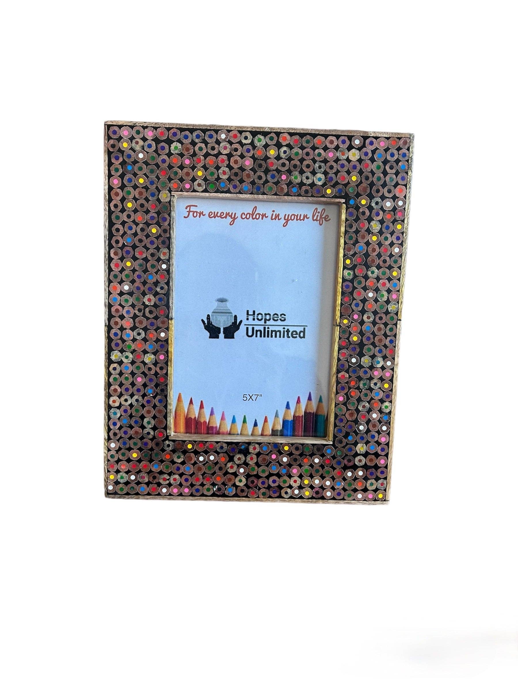 Hopes Unlimited - Wholesale Picture Frame - Recycled Pencils Picture Frame6