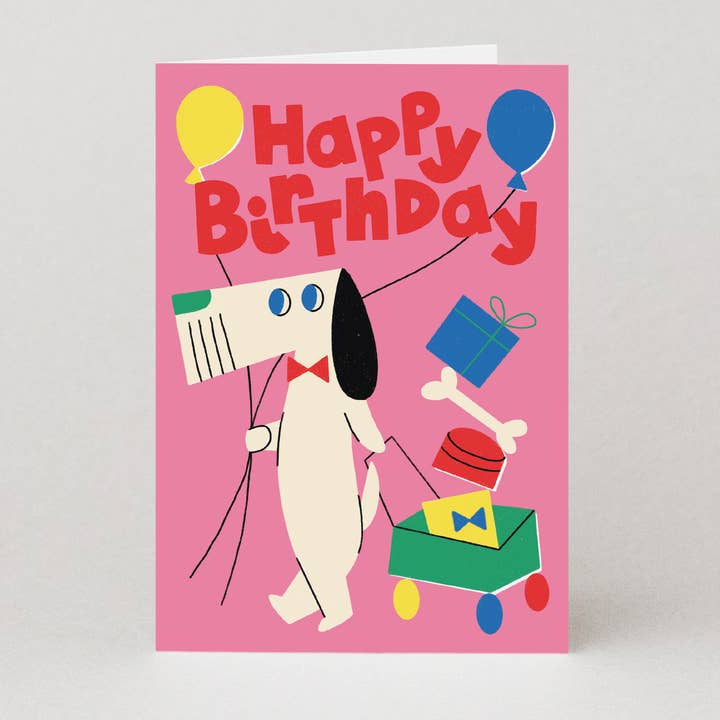 Studio Boketto - Wholesale Birthday Card - Doggy Birthday Card | Dog Cards | Birthday Greeting Cards
0