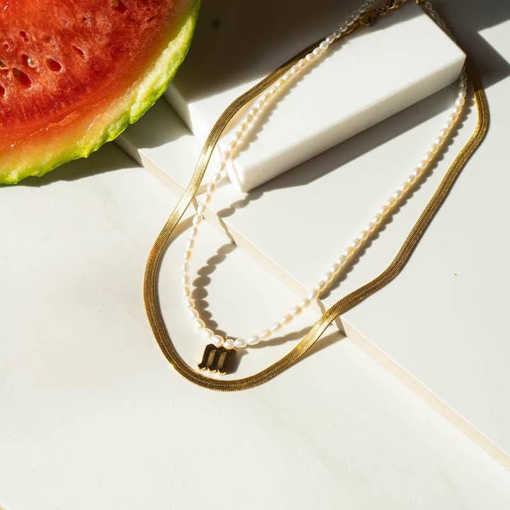 Conjunto de 2 colares de Vênus personalizáveis por atacado de Danae