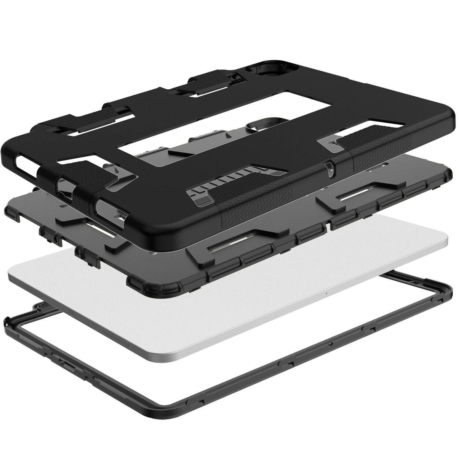 AICase - Wholesale Laptop/Tablet Case - Men's - iPad Pro 11 Inch Hybrid Rubber Shockproof Heavy Duty Stand Cover9