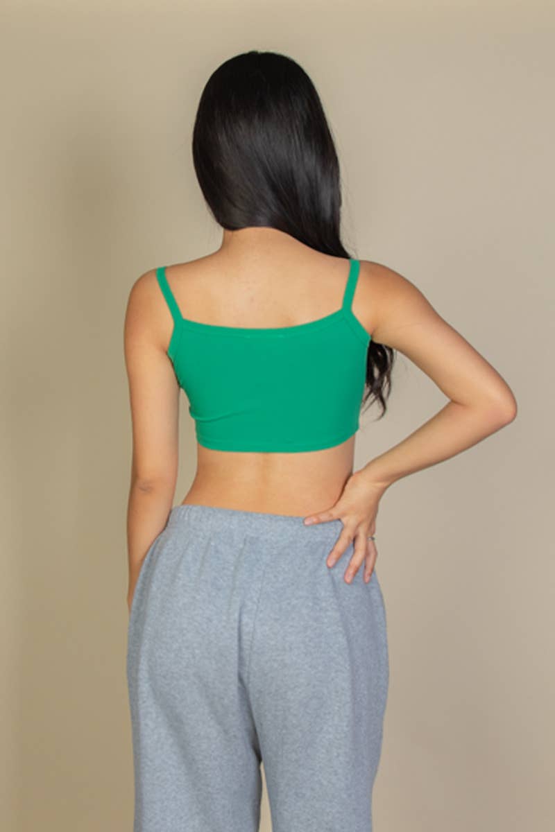 CAPELLA APPAREL - Wholesale Camisole - Women's - Ribbed Knit Cami Crop Top20