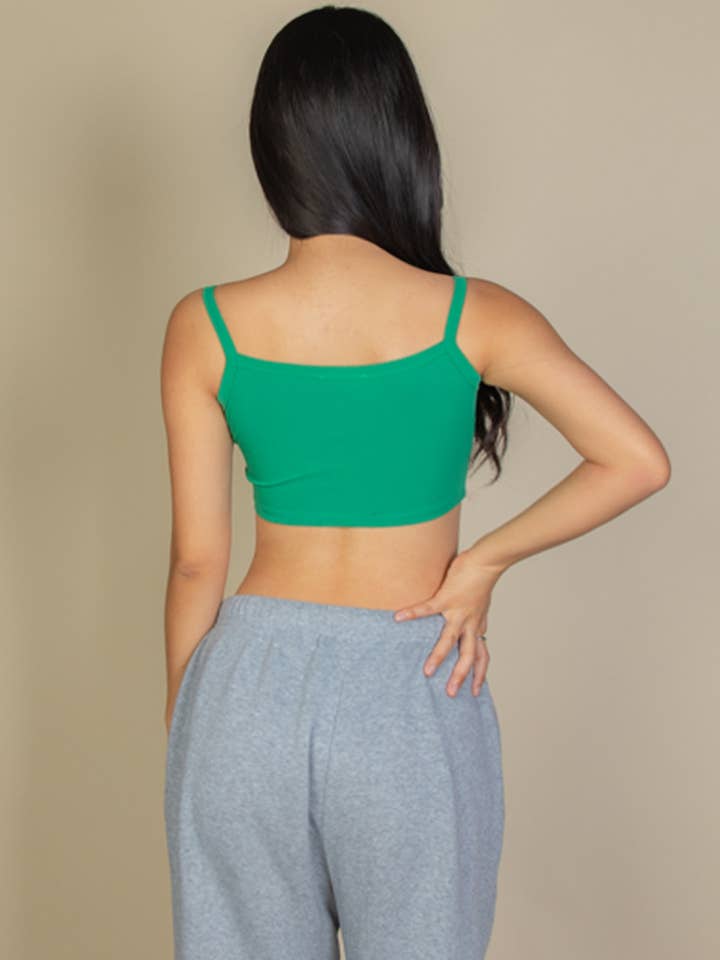 CAPELLA APPAREL - Wholesale Camisole - Women's - Ribbed Knit Cami Crop Top20