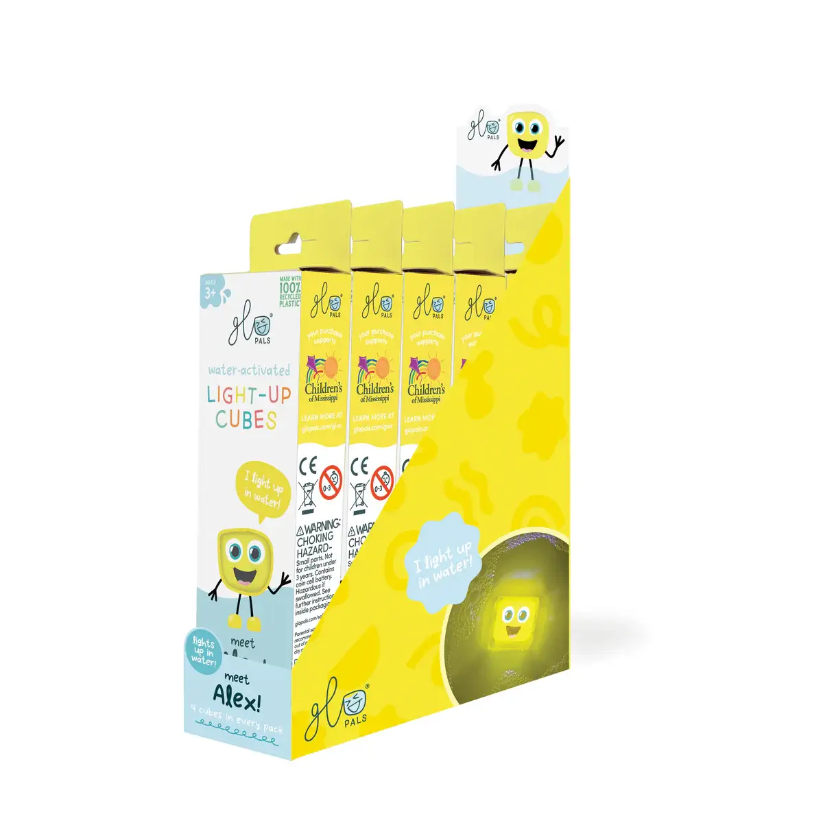 Glo Pals - Wholesale Light-Up Toy - Kids & Baby - Glo Pals Alex Light-Up Cubes1