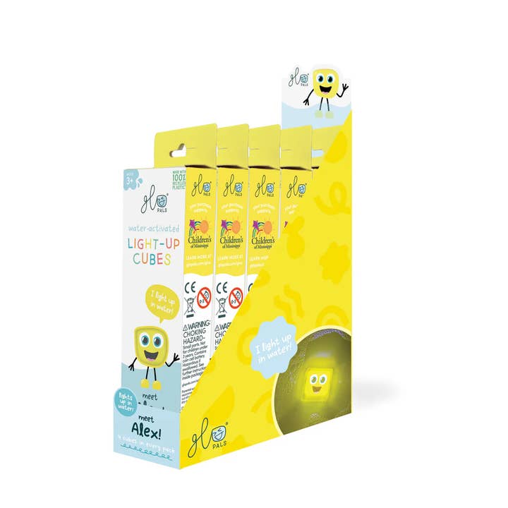 Glo Pals - Vente Jouet lumineux – enfant et bébé - Cubes lumineux Glo Pals Alex1